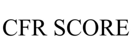 CFR SCORE trademark