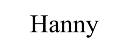 HANNY trademark