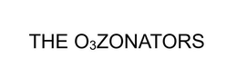 THE O3ZONATORS trademark