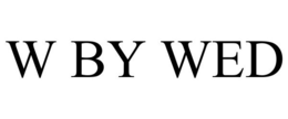 W BY WED trademark