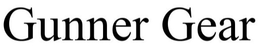GUNNER GEAR trademark