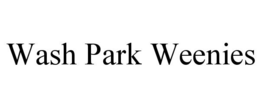 WASH PARK WEENIES trademark