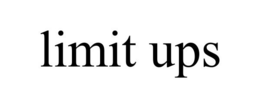LIMIT UPS trademark