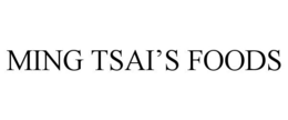 MING TSAI'S FOODS trademark