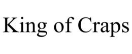 KING OF CRAPS trademark