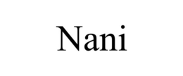 NANI trademark