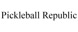 PICKLEBALL REPUBLIC trademark