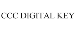 CCC DIGITAL KEY trademark
