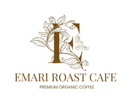E EMARI ROAST CAFE PREMIUM ORGANIC COFFEE trademark