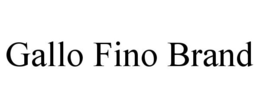 GALLO FINO BRAND trademark