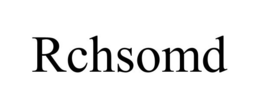 RCHSOMD trademark