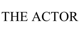 THE ACTOR trademark