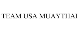 TEAM USA MUAYTHAI trademark