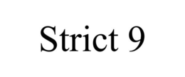 STRICT 9 trademark