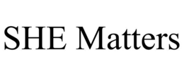 SHE MATTERS trademark