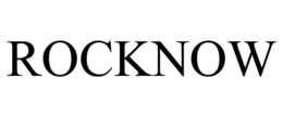 ROCKNOW trademark