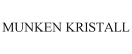 MUNKEN KRISTALL trademark