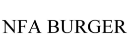 NFA BURGER trademark