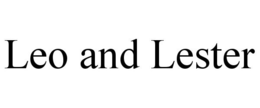 LEO AND LESTER trademark