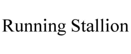 RUNNING STALLION trademark