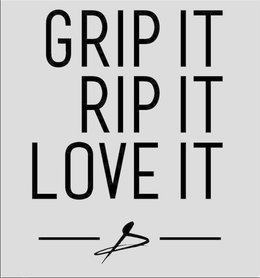 GRIP IT RIP IT LOVE IT D trademark