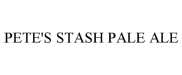 PETE'S STASH PALE ALE trademark