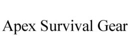 APEX SURVIVAL GEAR trademark