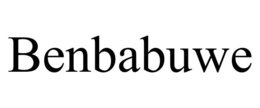 BENBABUWE trademark