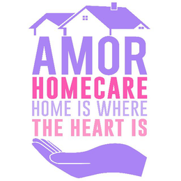 AMOR HOMECARE HOME IS WHERE THE HEART IS trademark