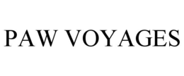 PAW VOYAGES trademark