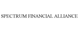 SPECTRUM FINANCIAL ALLIANCE trademark