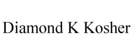 DIAMOND K KOSHER trademark