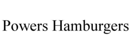POWERS HAMBURGERS trademark