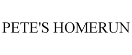PETE'S HOMERUN trademark