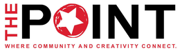 THE POINT WHERE COMMUNITY AND CREATIVITY CONNECT. trademark