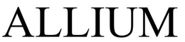 ALLIUM trademark