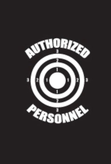 AUTHORIZED PERSONNEL 321 321 321 321 trademark
