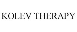 KOLEV THERAPY trademark