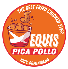 EQUIS PICA POLLO THE BEST FRIED CHICKEN EVER 100% DOMINCANO trademark