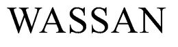 WASSAN trademark