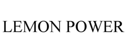 LEMON POWER trademark