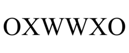 OXWWXO trademark