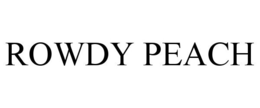 ROWDY PEACH trademark
