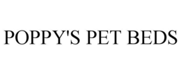 POPPY'S PET BEDS trademark