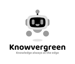 KNOWVERGREEN KNOWLEDGE ALWAYS AT THE EDGE trademark