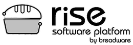 RISE SOFTWARE PLATFORM BY BREADWARE trademark