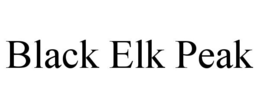 BLACK ELK PEAK trademark