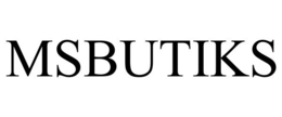 MSBUTIKS trademark