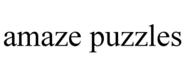 AMAZE PUZZLES trademark