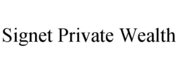 SIGNET PRIVATE WEALTH trademark